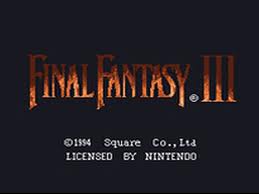 final fantasy 3 snes cartridge